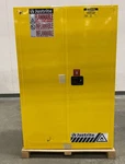 Justrite Gallon Flammable Material Safety Cabinet Self-close Doors 894520. Fixed Price $625.92.