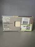 New Roppe In. X 20 Ft. Roll Almond Vinyl Self-stick Wall Cove Base HC40C53S184. Fixed Price $19.00.