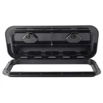 Yaemarine Boat Deck Access Hatch Lid 24X9-5/8" Black Caravan Rv. Fixed Price $86.65.