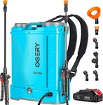 Battery Powered Backpack Sprayer 4 Gallon, 2.6AH 21V Electric Pump. Fixed Price $108.72.