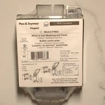 Pass & Seymour WIUC21FRED 2-GANG Weatherproof Extra Duty Outlet Box Cover Clear. Fixed Price $14.99.