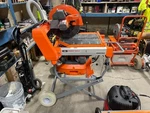Iq Ms 362 Concrete Table Saw W/dolley. Fixed Price $4500.00.