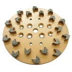 10 In. Diamond Grinding Disc Plate For Edco, Mk, Husqvarna And Blastrac Floor 20. Fixed Price $250.93.
