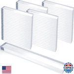 Innconee 100 Pcs 1/8" X 1/4" 2" Clear Setting Blocks For Glass Shower. Fixed Price $40.65.