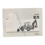 Volvo BL70 Backhoe Loader Parts Catalog Manual Sn 11489-. Fixed Price $187.74.