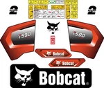 Fits Bobcat T590 Kit Skid Steer / Safety Decals 3M Vinyl Free Shipping. Fixed Price $159.95.