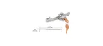 Crl Chrome Tamper Proof Sliding Glass Door Lock W/ Standard Ratchet Bar 963L. Fixed Price $23.98.