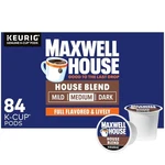 Maxwell House Blend Medium Roast K-cup Coffee Pods, 84 Ct Box. Fixed Price $35.99.