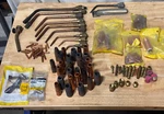 Profax Nozzle, Contact Tip, Gas Diffuser, Adapter, Mig Tips, Torch Huge Lot DA1. Fixed Price $350.00.