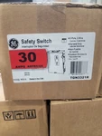 New Ge TGN3321R 3R 30 Amp 240V Non Fusible Pole Safety Disconnect Switch. Fixed Price $74.00.