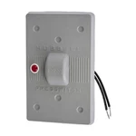 Hubbell HBL1785 Wtherprf Wll PLT,STND;GRAY,1GNG,LT Txtr 3D013. Fixed Price $105.04.