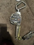 Halo Guardian Fall Protection Self-retracting Lifeline, Model 10900. Fixed Price $100.00.