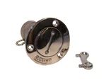Stainless Boat Water Tank Deck Fill Port W/key 1. Fixed Price $29.00.