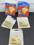 Primeline Tools U 9924 Window Lock Sash Steel Pack Of 5 Gold Brass Color. Fixed Price $13.94.