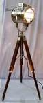 Modern Designer Studio Tripod Floor Lamp Nautical Searchlight Spot. Fixed Price $140.80.