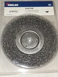Weiler 01075P - 6" Crimped Wire Wheel; Qty. Fixed Price $24.99.