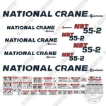 National Crane Nbt 55-2 Kit Replacement 7 Year Outdoor Vinyl Decals!. Fixed Price $374.99.