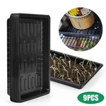 9PCS Seed Starting Trays, Plant Flats Growing No Holes. Fixed Price $17.62.