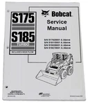 Bobcat S175 S185 Skid Steer Loader Service Manual Shop Repair Book 3 Pn# 6901828. Fixed Price $114.22.