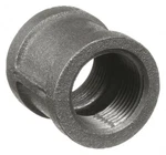 Threaded Coupling 2" 300 Wsp / 1500 Wog Black Malleable Iron Bmi. Fixed Price $29.66.