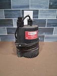 Utilitech 1/6 Hp Submersible Utility Pump #0309016. Fixed Price $49.99.