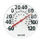 Taylor Extra Large Metal Wall Indoor Outdoor Thermometer 18 Inch. Fixed Price $83.53.