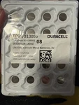 200X Duracell CR2032 3V Lithium Coin Batteries Exp 2033 Bulk Tray Battery. Fixed Price $99.99.