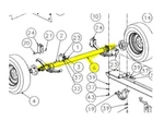 Axel For Sullair 375 Dpq Tow Behind Compressor, Part Number 02250052-026. Fixed Price $590.00.