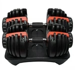 New Adjustable Dumbbells Weights 552 Set Pair 52.5LBS - Two. Fixed Price $305.00.