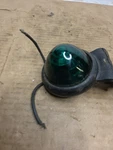 Doray Lamp Company Green Marker Light Leather Mount Beehive Cat S Eye. Fixed Price $75.00.