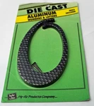 Hy-ko Avg 4.5" House Number Black Hammered Aluminum "0" Part. Fixed Price $8.47.