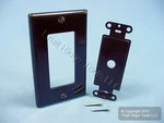 Leviton Brown Decora Rotary Dimmer Switch Cover Wall Plate 80400. Fixed Price $8.27.