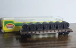 Model Power Scale Pennsylvania Railroad Prr Flat Car Cable Coil Spool Load. Fixed Price $8.50.