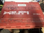 Hilti DX36M Powder Actuated Nail Gun & Case-extras (HPB027875). Fixed Price $250.00.