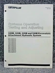 Caterpillar 320B 322B 325B 330B Excavator Attachment Hydraulic Systems Manual. Fixed Price $37.49.