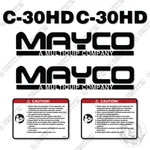 Fits Mayco C-30HD Decal Kit Concrete Pump 7 Year Outdoor 3M Vinyl!. Fixed Price $99.95.