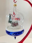 Christopher Radko Italian Glass Christmas Ornament Midnight Visit Globe 96-023. Fixed Price $399.00.