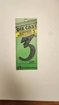Inch Black Aluminum Die Cast Number DC-3/3, Hy-ko Prod Co Nails Enclosed. Fixed Price $6.49.