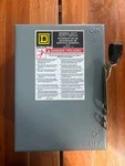 Square D221N General Duty Safety Switch 30A 240V. Fixed Price $19.99.
