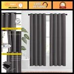 Blackout Thermal Curtains 72" Grommet Noise Reducing Room Darkening Drapes (2 Pa. Fixed Price $34.19.