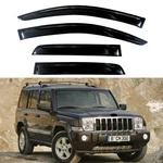 Kpy Jeep Commander 06-10 Window Visors 4PC Rain Guards Side Vent Deflectors New. Fixed Price $84.03.