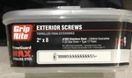 Grip Rite MAXS62695 17 Point Deck Screw Number #8X2" T20 Star Drive Ss, 1LB Tub. Fixed Price $16.95.