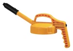 Oil Safe 100309 Stretch Spout Lid, W/0.5 In Outlet, Yellow. Fixed Price $70.35.