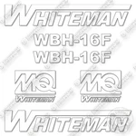 Whiteman WBH-16F Decal Kit Concrete Buggy- Aftermarket. Fixed Price $94.95.