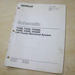 Cat T40D T50D TC60D V40D V50D VC60D Forklift Electrical Schematic Service Manual. Fixed Price $44.96.