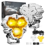 120W Led Driving Light 5INCH Spot Flood Combo Beam Universal White Yellow Drl. Fixed Price $126.99.
