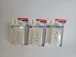 Lot Of 3 Wiremold On-wall Ivory Metal 1.1 In. Outlet Box Kits B2-D. Fixed Price $23.17.