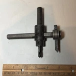 1977 General Hardware #55 Adj Circle Hole Saw 1-3/4" To 8" Cutter Drill Bit (b). Fixed Price $12.99.