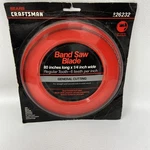 Craftsman Band Saw Blade 9-26232 80 X 1/4 Wide Tpi General Cutting Usa Nos. Fixed Price $24.95.