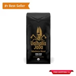 Valhalla Java Odinforce Blend - Dark Roast Coffee, 12 Ounce Whole Beans. Fixed Price $32.99.